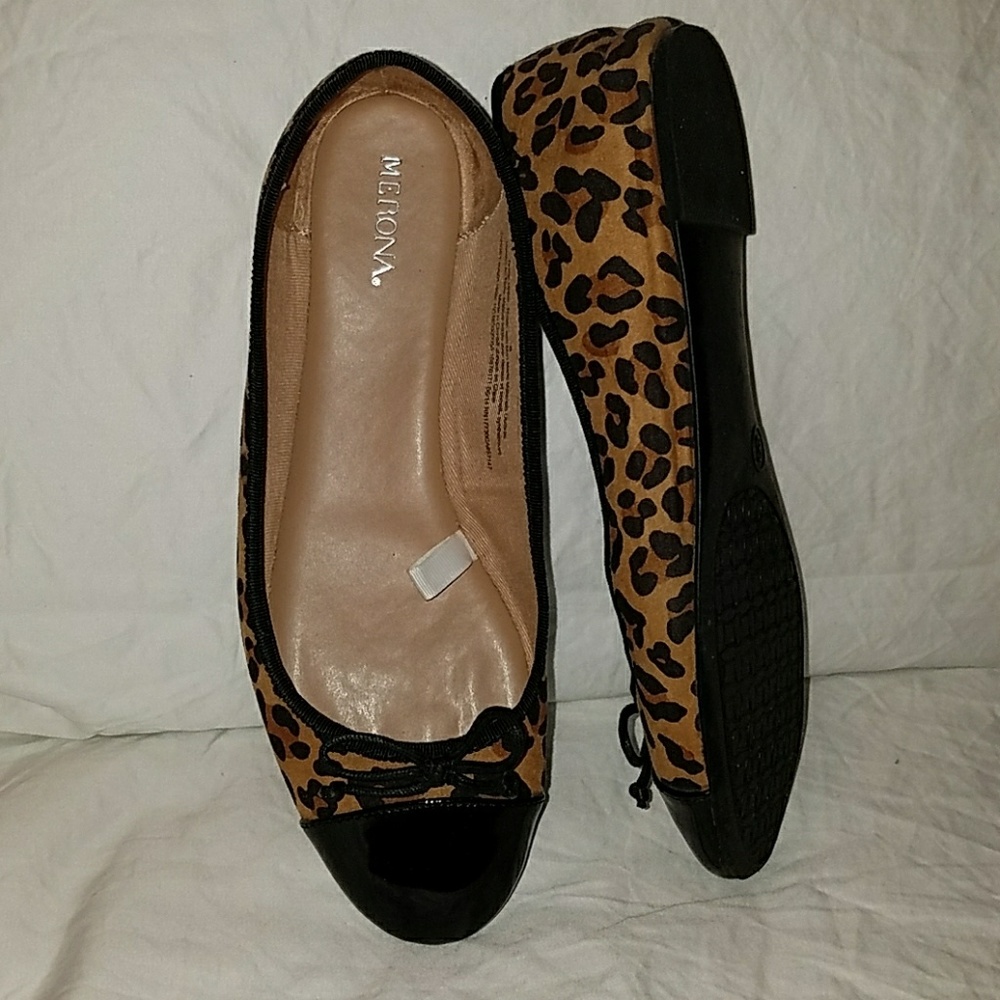 Merona Leopard Print Ballet Flats